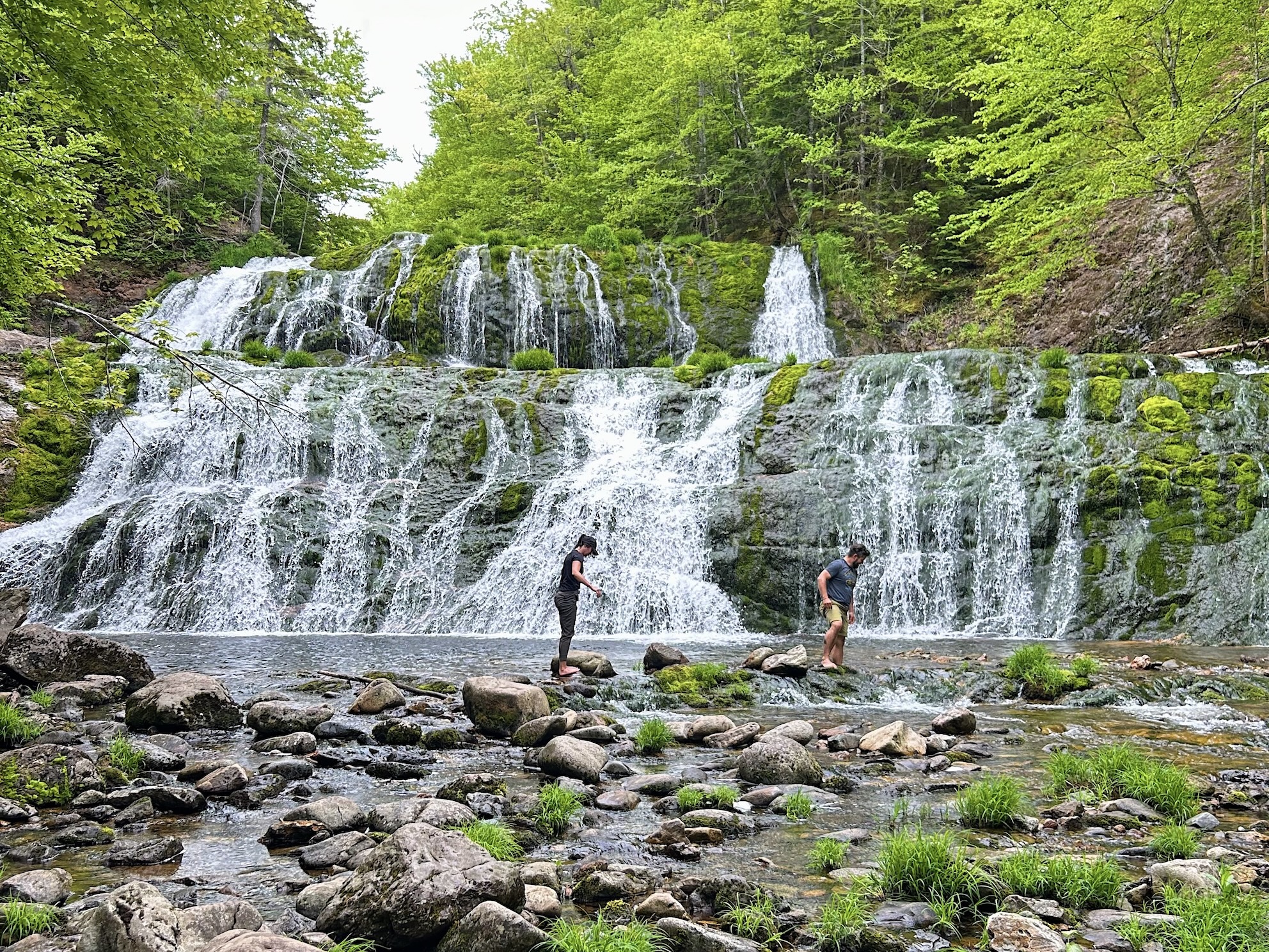 Egypt Falls Hike on Cape Breton Island, Nova Scotia