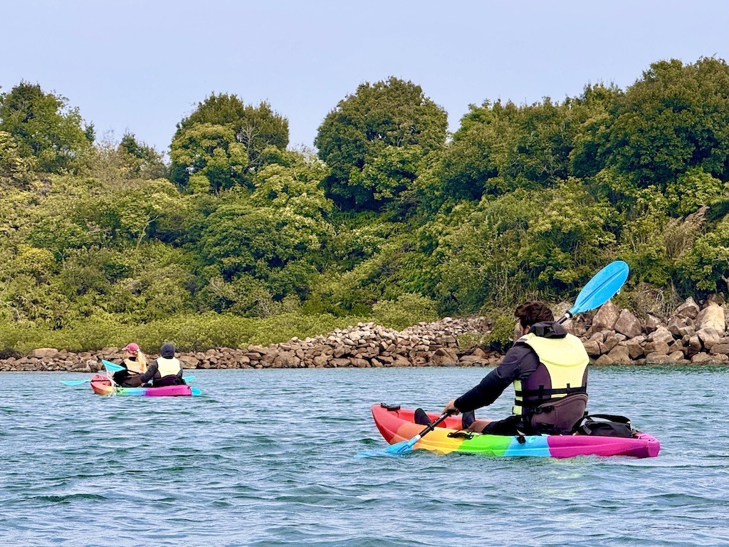 Kayaking in Sai Kung in Hong Kong