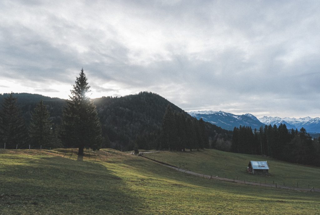 Winter hike on 'the guardian' of the Allgäu