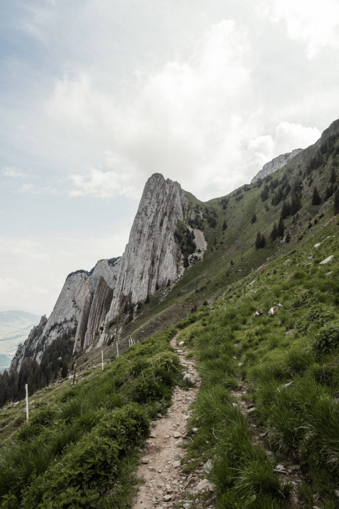 A round path with out cable automobile and little frequented ascent