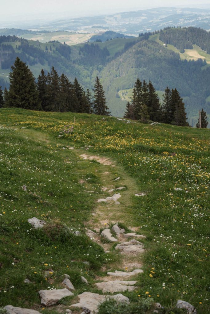 A round path with out cable automobile and little frequented ascent